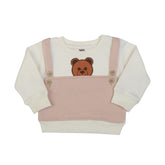 Bear face sweat-shirt